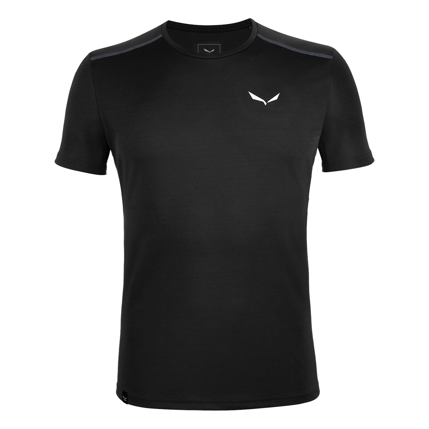 Camisetas Hombre Chile - Salewa Sporty B 4 Dry - Negras - XPHF-72485